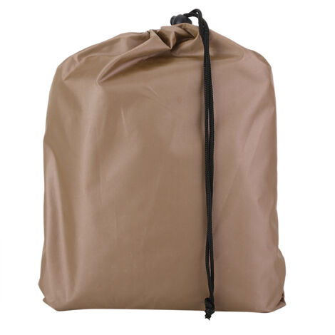 Housse imperméable pour balancelle deux places de jardin, 160 x 170 x 120 cm (marron) (1/5)