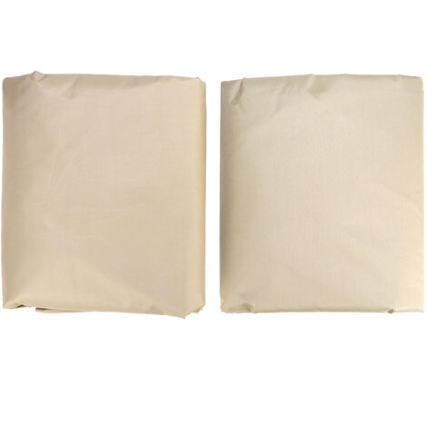 Housse de rechange pour auvent de jardin extérieur Courtyard, imperméable, pare-soleil et anti-poussière, beige (1/5)