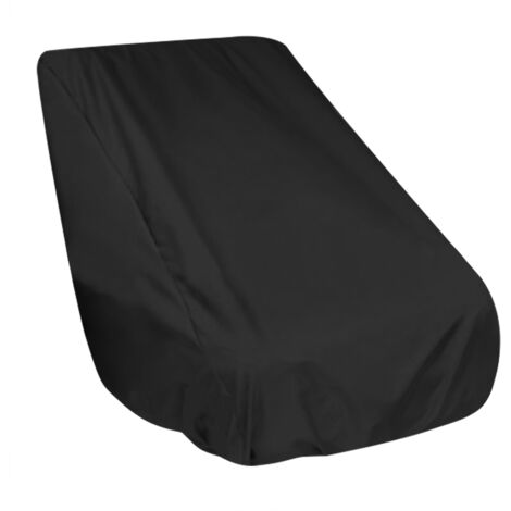 Housse imperméable durable pour grand bureau et chaises d'extérieur Protection pour meubles toutes saisons (noir) (1/5)