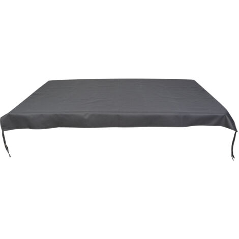 Housse imperméable pour table de jardin, bureau et meubles de jardin, protection extérieure imperméable et anti-poussière (gris) (1/5)