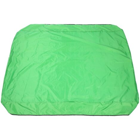 Housse imperméable, résistante à la poussière et au vent pour balancelle de jardin ou de cour extérieure, accessoire vert (1/5)