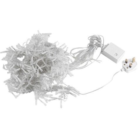 600 LED Guirlande lumineuse pour fenêtre Décoration de mariage ou de Noël (blanc chaud) (1/5)