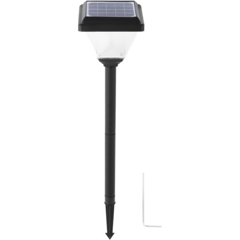 Éclairage solaire LED pour allées, pelouses et jardins, éclairage extérieur, lumière blanche chaude (1/5)