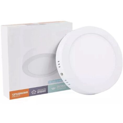 Lampe LED à fixer au plafond Lampe LED ronde à haut rendement lumineux et dissipation thermique pour la maison (1/5)