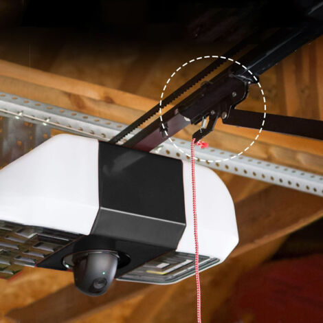 Ensemble complet de chariot pour ouvre-porte de garage, compatible avec les chariots de porte à entraînement par courroie LiftMaster 41B3869-1 et 41B3869-3.