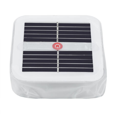 Lampe solaire gonflable lumineuse Lampe LED pour tente Camping Randonnée Extérieur RGB