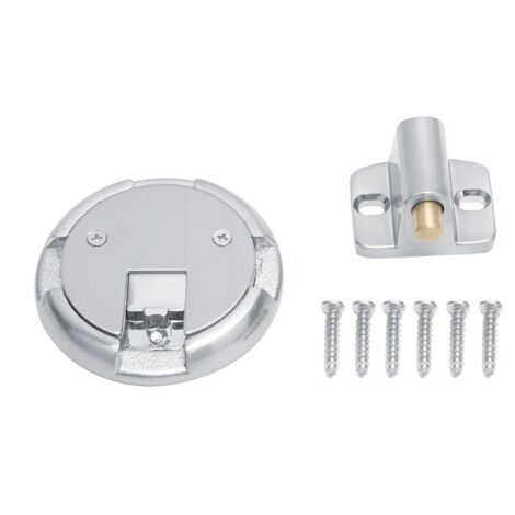 Butée de porte non magnétique en acier inoxydable, support de quincaillerie pour meubles, butée de porte, verrou de sécurité pour la maison (1/5)