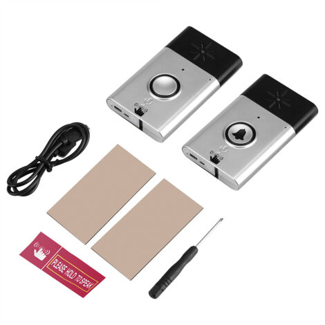 Sonnette sans fil avec interphone intégré pour la sécurité de votre domicile (1/5)