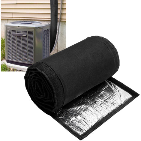 Isolation pour tuyaux de cuivre CVC - Gaine isolante 3 couches en tissu Oxford 600D pour climatisation centrale extérieure (1/5)