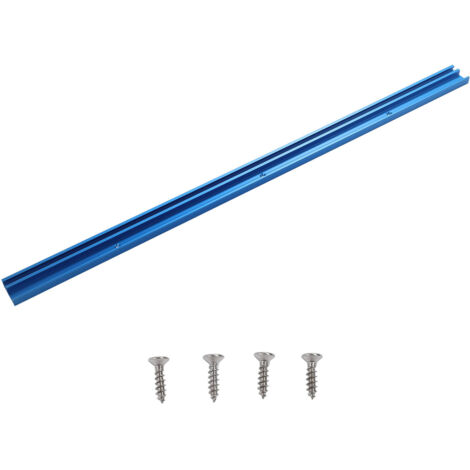 Rail de guidage pour le travail du bois de 800 mm : stable, robuste, portable et précis. (1/5)