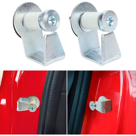 Lot de 2 gâches de porte avec bague E9AZ5422008A - Élimine les vibrations de porte - Remplacement pour Mustang 1983-1993 (1/3)