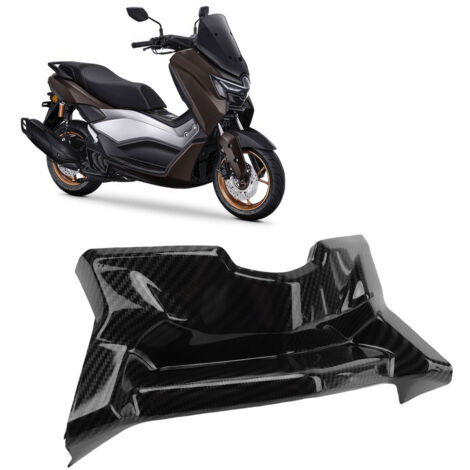 Aileron de carénage avant de moto style fibre de carbone, étanche à la pluie, remplacement pour NMAX155 2025 (1/3)