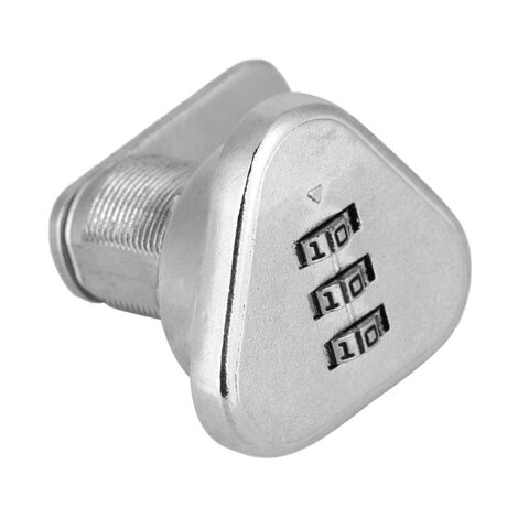 Serrure à code à 3 chiffres pour armoire à cames, en alliage de zinc, avec mot de passe et serrure de sécurité à code L 24 (1/5)