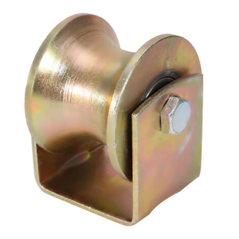 Poulie en acier de rechange pour porte coulissante en forme de U (80 mm) - Accessoires pour portes coulissantes (1/5)