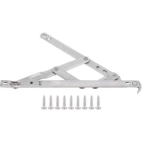 Butée de fenêtre coulissante en acier inoxydable de 13,5 mm avec renfort anti-vent pour fenêtre à ouverture plate (1/5)