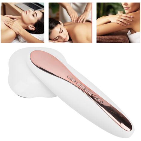 Appareil de massage sculptant le corps 3 en 1, électrique, en acier inoxydable, anti-cellulite, avec 3 modes et affichage LED pour les jambes, les bras, le dos et le visage. (1/5)