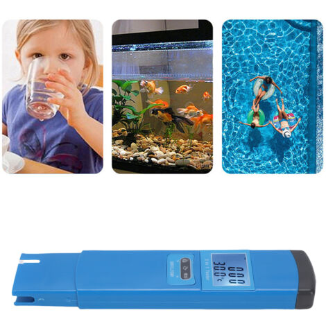 Kit de testeur numérique ORP/Cl/température pour piscine - Mesure rapide et précise - Écran rétroéclairé - Multifonctionnel - Appareil de mesure ORP/Cl/température pour spas, aquariums et jacuzzis (1/5)