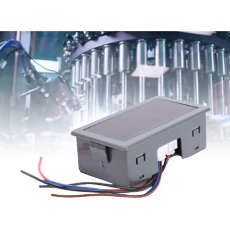 Tachymètre LED 5 bits avec filtrage anti-interférences et répartition de fréquence pour moteur CC sans balais, équipé d'un capteur de proximité à effet Hall NPN. (1/5)