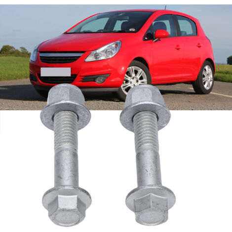2 boulons de fixation de bras de suspension (réf. 51736813) - Pièce de rechange robuste pour Corsa 2006-2014