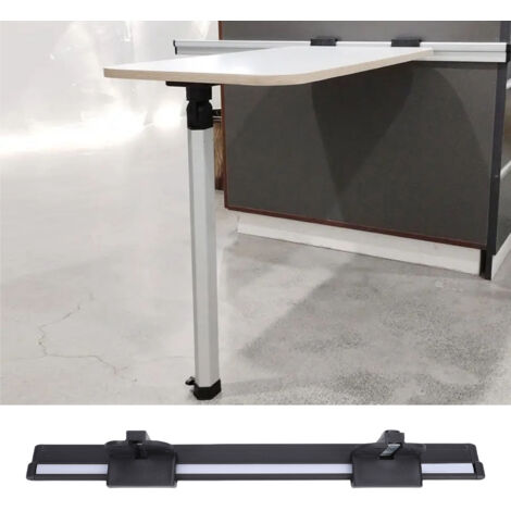 Rail de table de camping-car de 50 cm (20 pouces) en alliage d'aluminium anodisé, robuste et durable, pour caravanes, camping-cars et remorques.