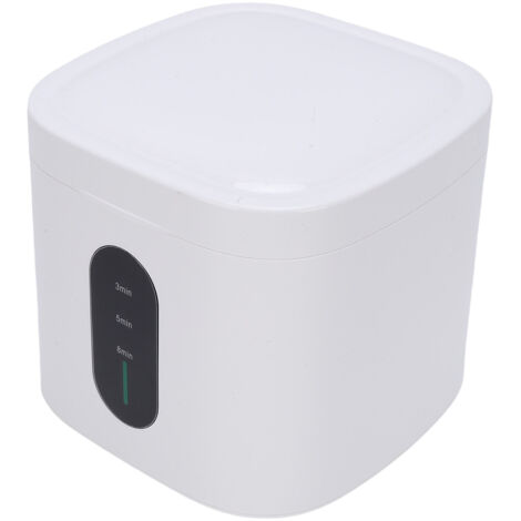 Nettoyeur à ultrasons pour bijoux avec technologie 45 000 Hz, lumière UV 254 nm, capacité 200 ml, fonctionnement silencieux, idéal pour lunettes, bijoux et bracelets de montre. Prise européenne. (1/5)