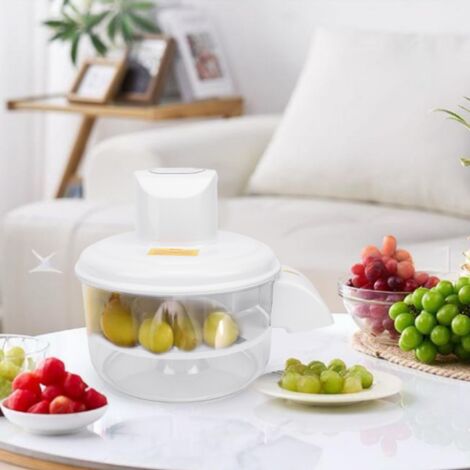 Éplucheur de raisins électrique multifonctionnel et automatique, outil pour enlever la peau des raisins et des tomates cerises, pour la maison et les commerces. (1/5)