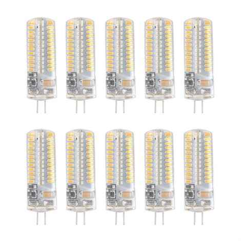 Ampoule LED G4 3014 220 V, 96 LED, 6 W, blanc chaud, économie d'énergie (1/5)