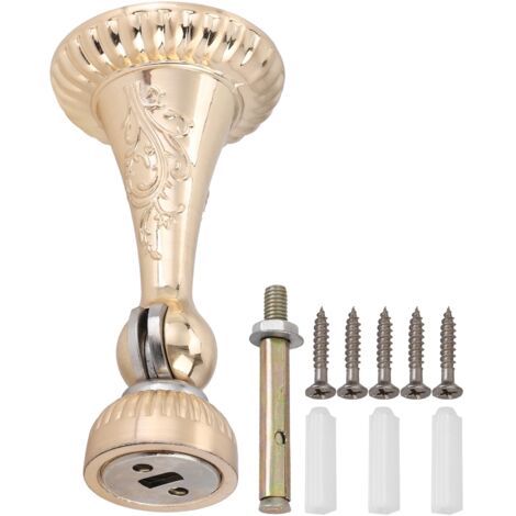 Butée de porte magnétique élégante en acier inoxydable (dorée) (1/5)