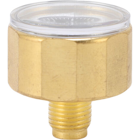 Manomètre Pression Air 350bar M10x1 Anti-Choc Luminescent Imperméable pour Réservoir CO2 (1/4)