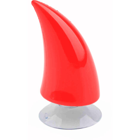 Cornes de Démon pour Casque de Moto avec Ventouses - Accessoire Décoratif Rouge - Matériau Élastique Résistant, Dimensions 65mm/2.6in - Emballage Inclus (1/5)