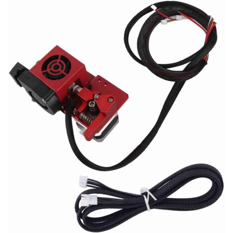 Kit d'extrudeur pour imprimante 3D avec motorisation directe à double engrenage, voltage 24V, pour filaments 1.75mm, kit d'upgrade pour Ender 3/Pro/V2. (1/4)