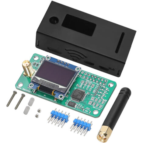 MMDVM Carte d'extension Hotspot numérique pour Raspberry Pi avec antenne SMA et processeur ARM 32-bit, supportant DMR, P25, D-STAR et SystemFusion (1/4)