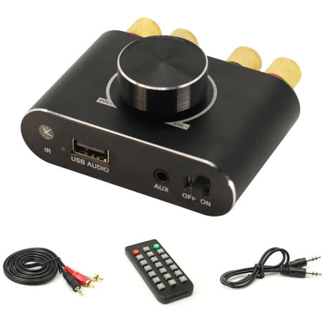 Cartes de Amplification Audio Bluetooth Sinilink XY-X15H Black [Durable Aluminum Alloy Oxydation] (1/4)