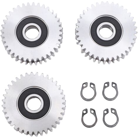 Pièce de vélo électrique : jeu de 3 pignons planétaires 36T alliage 35x10mm roulement 8mm compatible moteurs Bafang 500W-750W (1/5)