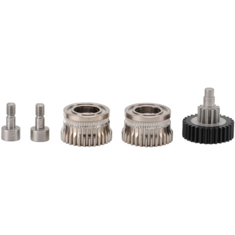 Pignon pour extruder - Roue d'entraînement de filament en nickel trempé, ensemble complet avec vis pour K1C/K1/K1 Maximum (1/5)