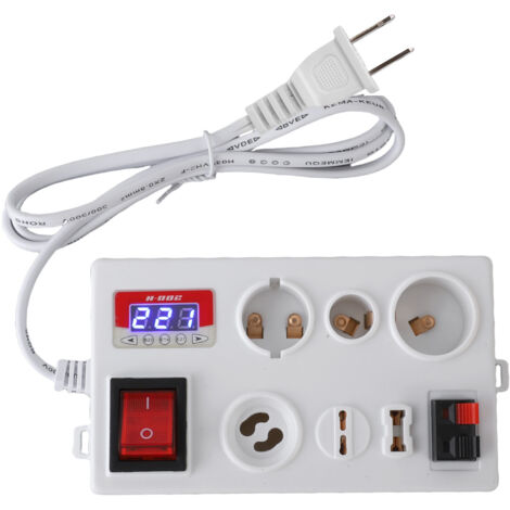 [Testeur de LED] Testeur multifonction LED pour courant, voltage et puissance avec écran LED, boîte de test pour lampes B22/E14/E27/GU10/G4-G12/G9, prise US 85-265V (1/5)