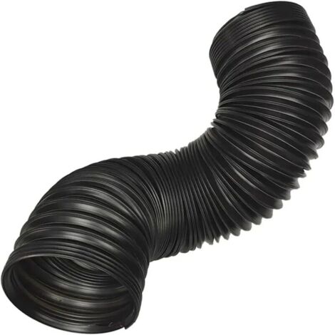 Tuyau d'admission d'air télescopique étanche en silicone flexible de 50 mm, renforcé par un fil d'acier pour des performances optimales (1/4)