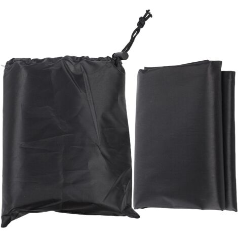 Housse de fontaine de jardin imperméable anti-poussière Oxford argenté 84 x 47 x 47cm avec sac de rangement (1/5)