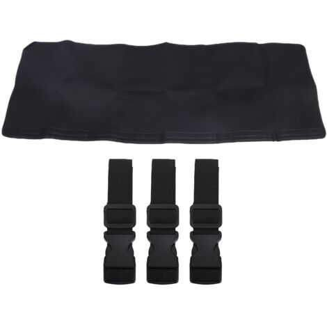 Sleeve Isolation Tuyau Climatiseur Polyester Tuyau Exhaust Isolation Couverture Insulation Fit Diamètre 5/5.9 Pouces Noir (1/5)