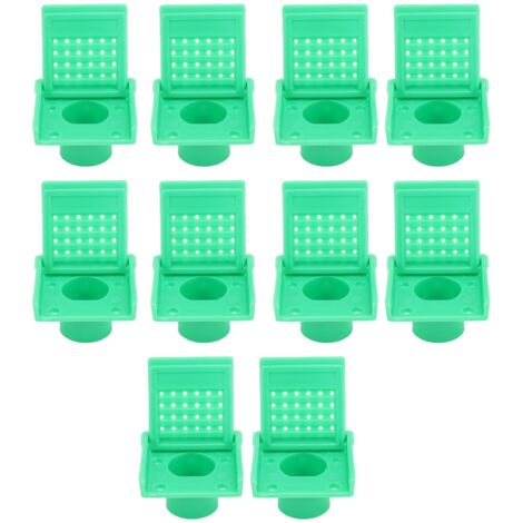 Grille d'Entrée pour Ruche Beehive Nuc Box Porte de Ventilation Fenêtre en Plastique ABS 10 PCS Équipement Apiculture Fournitures Vert (1/4)