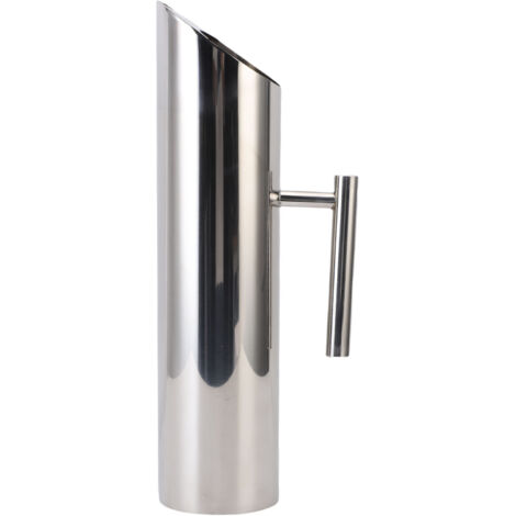 Carafe à Boisson 2L en Acier Inoxydable avec Pichet Anti-Glace et Poignée pour Thé Glacé, Café, Jus et Infusions (1/5)