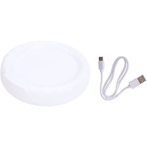 Mousseur à Bière Portable Ultrasonique Anti-Slip Machine à Bulles avec Batterie 1800mAh Blanc (1/5)