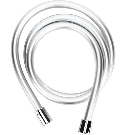 Flexible pour Douche Anti-Explosion Tube Douche PVC DCR-1602 Antidérapant G1/2 Argent 1,5m 257g (1/5)