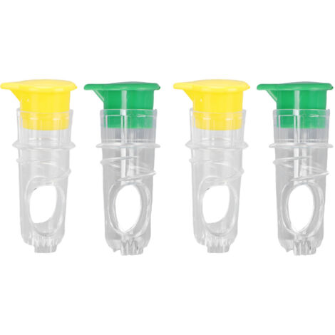 Presse Citron Manuel à Bouchon avec Filtre PP 8x3.5cm 4 Pièces (2 Jaune, 2 Vert) (1/5)