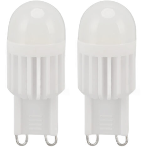 Ampoule LED G9 Dimmable - 2W 180LM 220V 14 Beads - 2 Pièces pour Chandelier Applique (1/4)