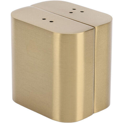 Ensemble 2 Pots à Sel et Poivre en Acier Inoxydable 304 avec Capuchon Résistant pour Cuisine (1/5)