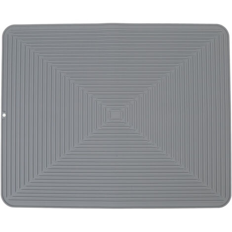 [Tapis de Drainage] [Silicone] [40.5x50.5cm] [Protecteur Anti-Glissade et Isolation] (1/5)