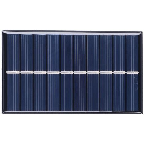 Panneau Solaire Polycristallin 5V 1.2W de Haute Performance pour Navigation, Aviation et Applications Extérieures (1/4)