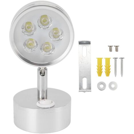 Applique murale LED Commande par interrupteur Corps aluminium pour chambres salons vitrines galeries cadres photo (1/4)