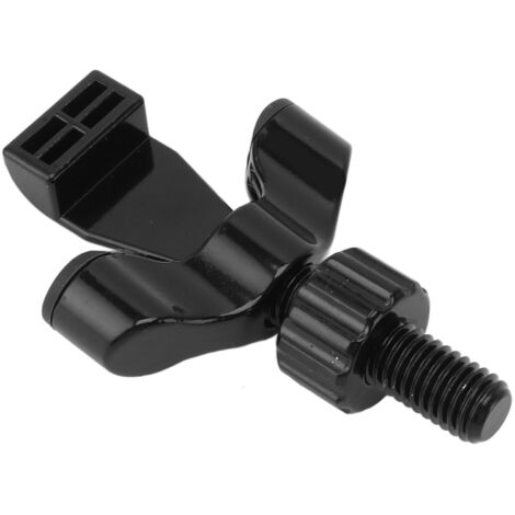 Serrure de sécurité porte portable ajustable - Verrou de voyage en acier inoxydable pour maison, hotel, appartement, dorm - Noir, 8x5cm (1/5)